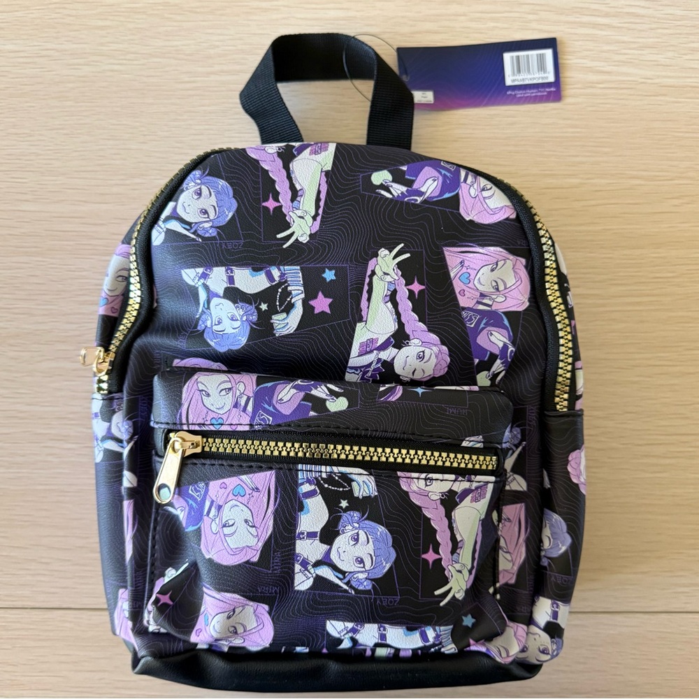 SOLD K-Pop Demon Hunters Mini Backpacks Bundle (Huntrix + Saja Boys) – New